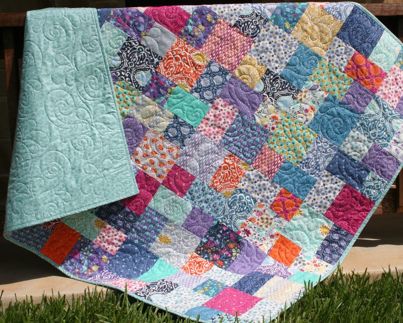 PDF Quilt Pattern Layer Cake Beginner Simple Quick Easy Etsy
