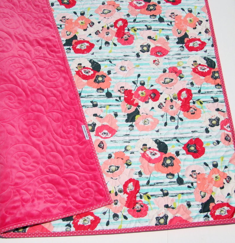 Minky Quilt Kit Whole Cloth Baby Cheater Panel Simple Quick Etsy