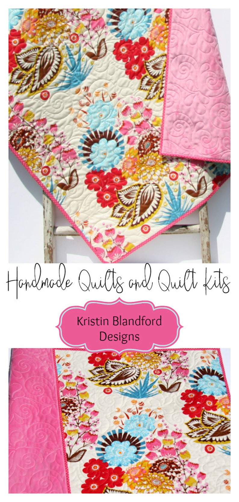 Whole Cloth Quilt Kit Minky Baby Cheater Panel Simple Quick Etsy