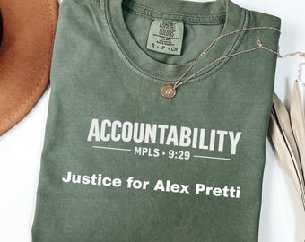 Justice for Alex Pretti, No ICE Hands Off Our Cities Shirt, Stand With Minneapolis, Justice not silence, Protest Tee, Anti Trump Long Sleeve