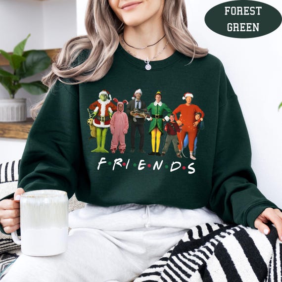 Christmas Family Matching Shirt, Xmas Movie Watching Sweatshirt, Funny New  Year T-shirt, Movie Character Sweater, Christmas Friends Hoodie - Etsy  Israel