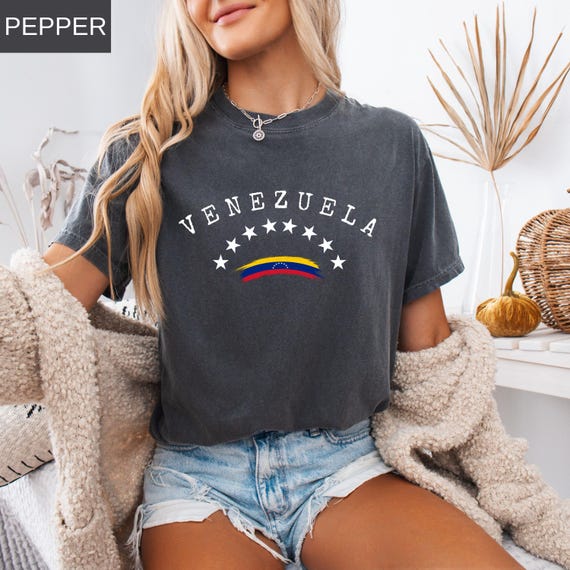 Comfort Colors® Venezuela Hasta El Final Tshirt, Trendy Venezuela 2026 Shirt, Con Venezuela, Gift For Venezuelan, Venezuela Long Sleeve Tee