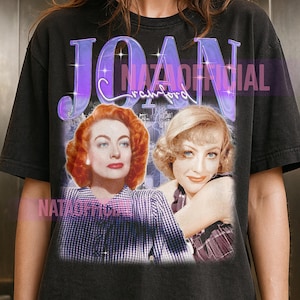 JOAN CRAWFORD Shirt, Joan Crawford Comfort Colors Shirt, Joan Crawford Sweatshirt, Joan Crawford Merch, Joan Crawford Lover #ari