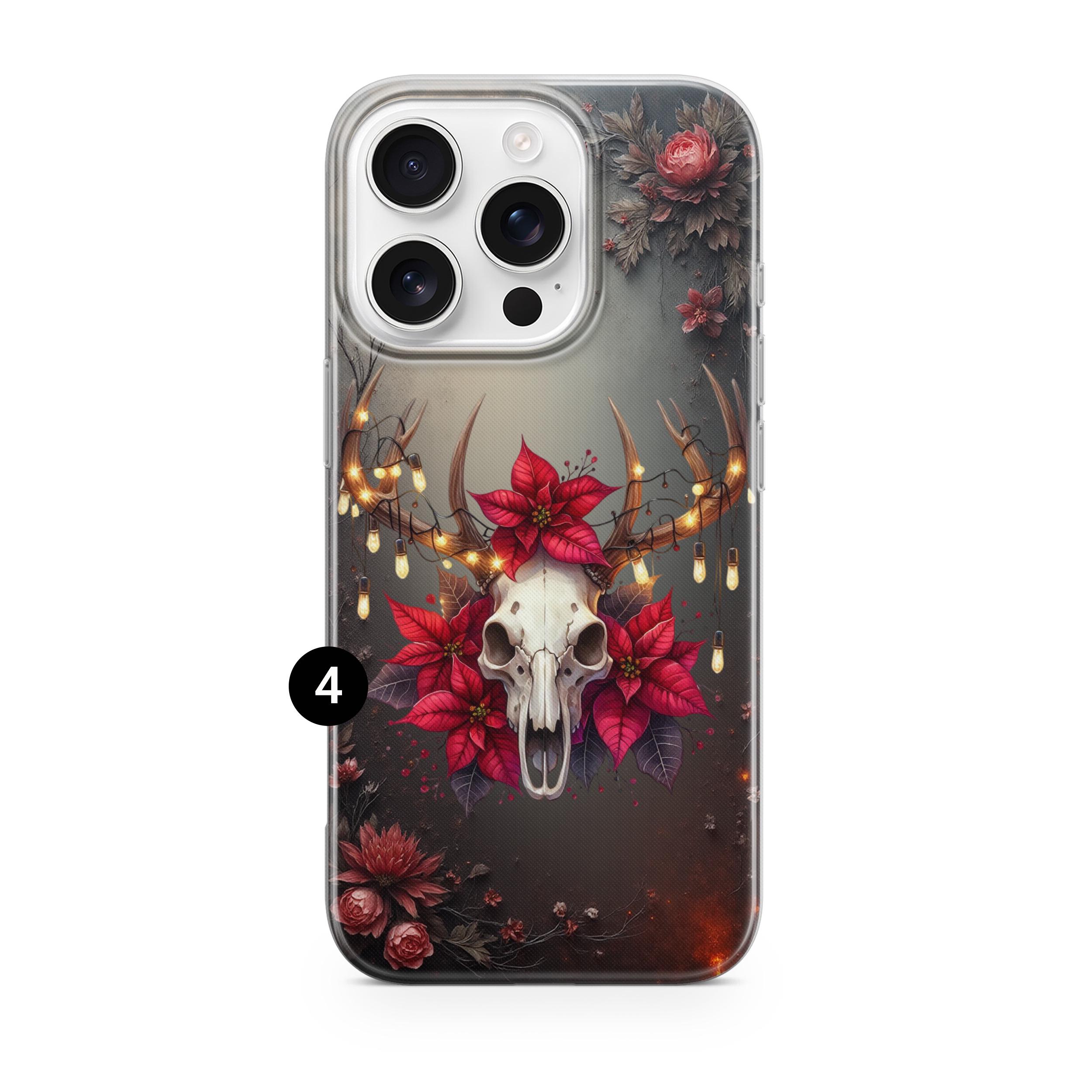 ゴス クリスマス ケース スケルトン ケース ゴシック ケース iPhone 17