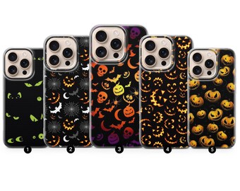 Halloween-telefoonhoesje Spooky Case voor iPhone 17 Pro Max, 16e, 15, 14, 13 en Samsung S26 Ultra, S25 FE, A57, A56, Pixel 10, 9A