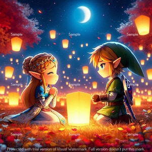 Chibi The Legend of Zelda, Link, Zelda, In Reembrance, Images numériques, Fichier .PNG
