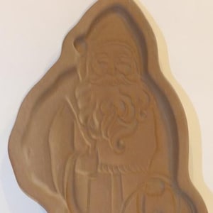 1990 Longaberger Father Christmas Cookie Mold