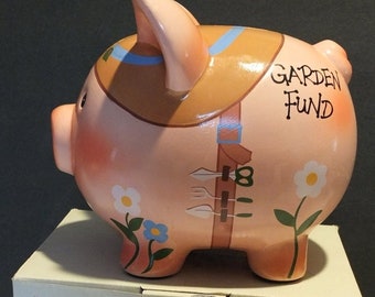 Piggy Parade Garden Fund Piggy Bank NIB