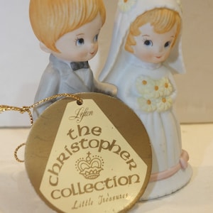 Lefton Christopher Collection Bride and Groom Figurine Lefton #04466