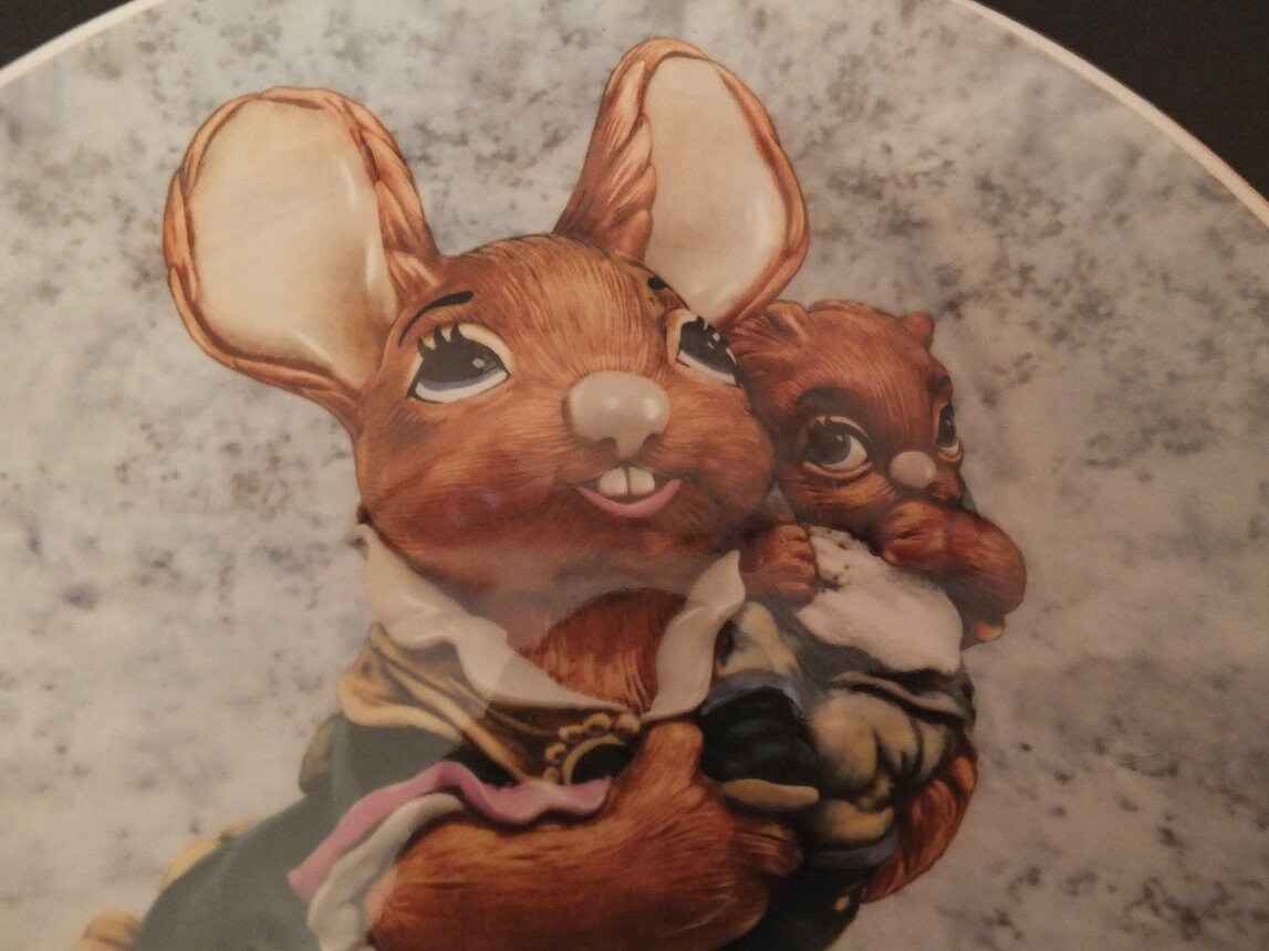 Pendelfin Studios Mother and Baby by Jean Walmsley Heap