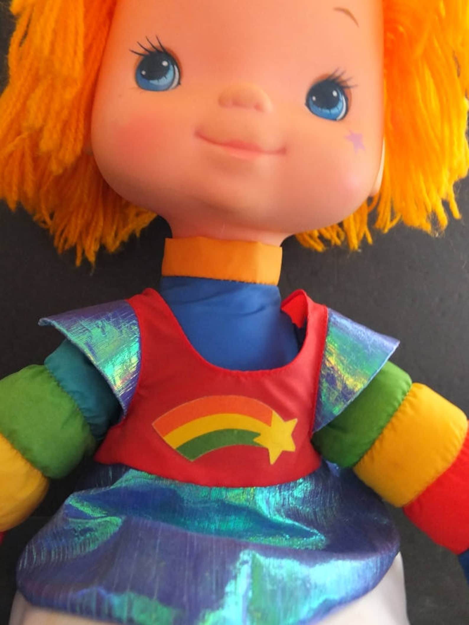 Vintage Rainbow Brite 18 Doll 1983 Hallmark Mattel Etsy