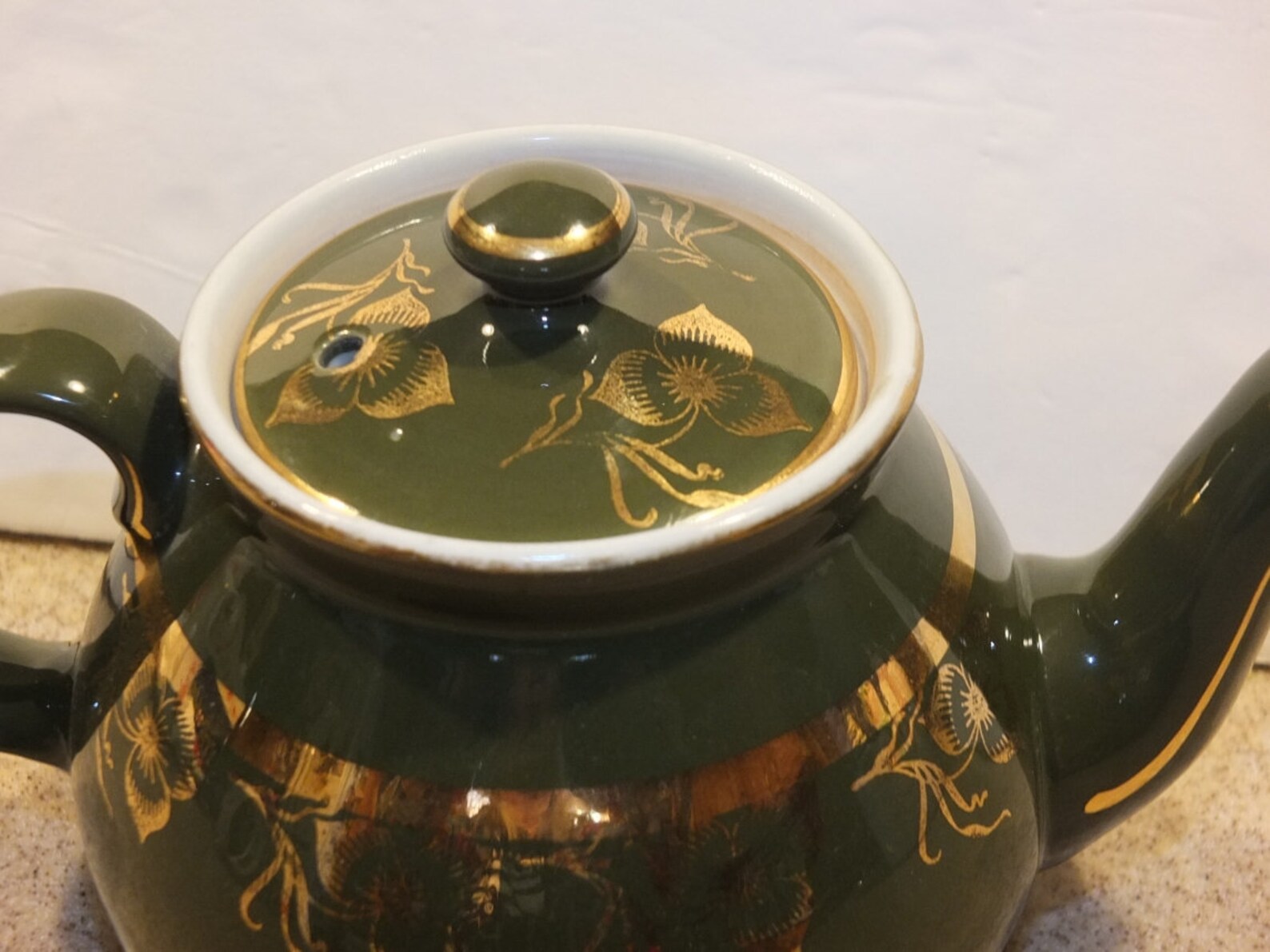 Hall Green Teapot 5 Cup Hall's China 021 Teapot Etsy