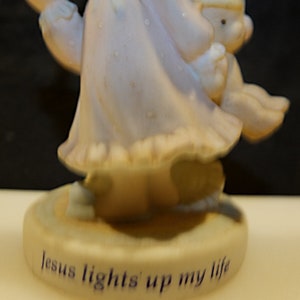 Lefton Christopher Collection Jesus Lights up My Life Figurine 1992 ...