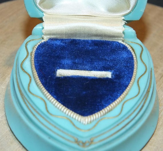 Art Deco Celluloid Ring Box - image 4