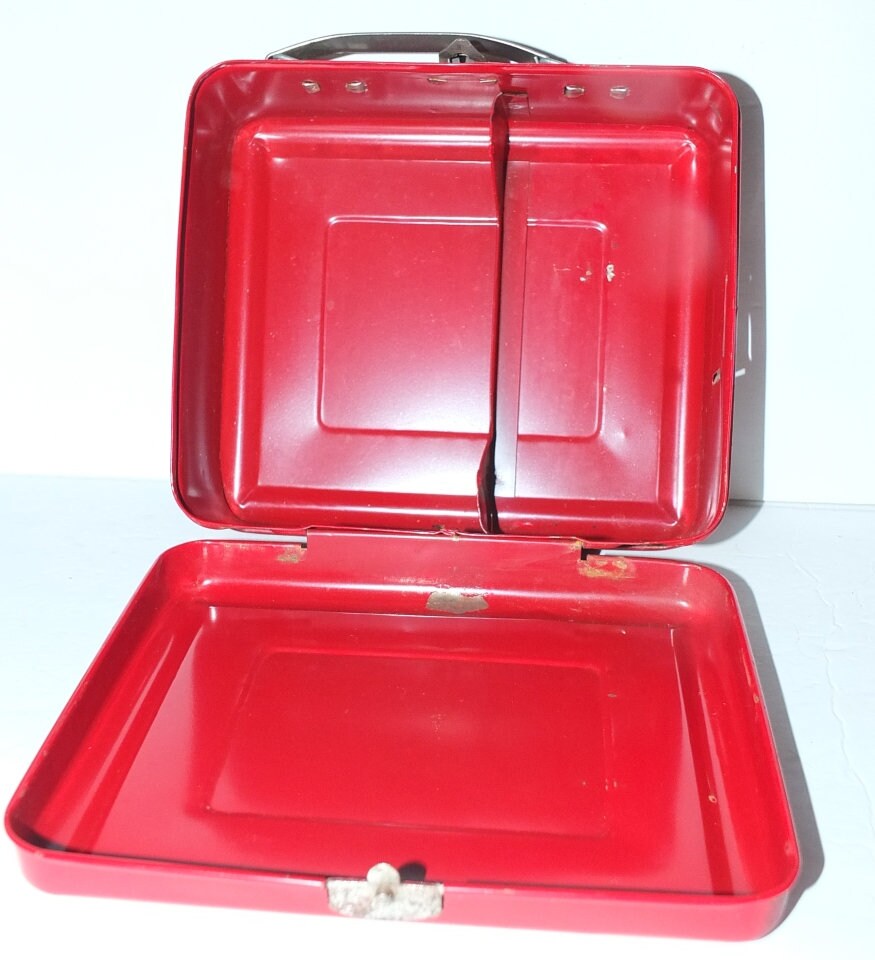 1950's Hopalong Cassidy Metal Lunch Box With Thermos - Etsy