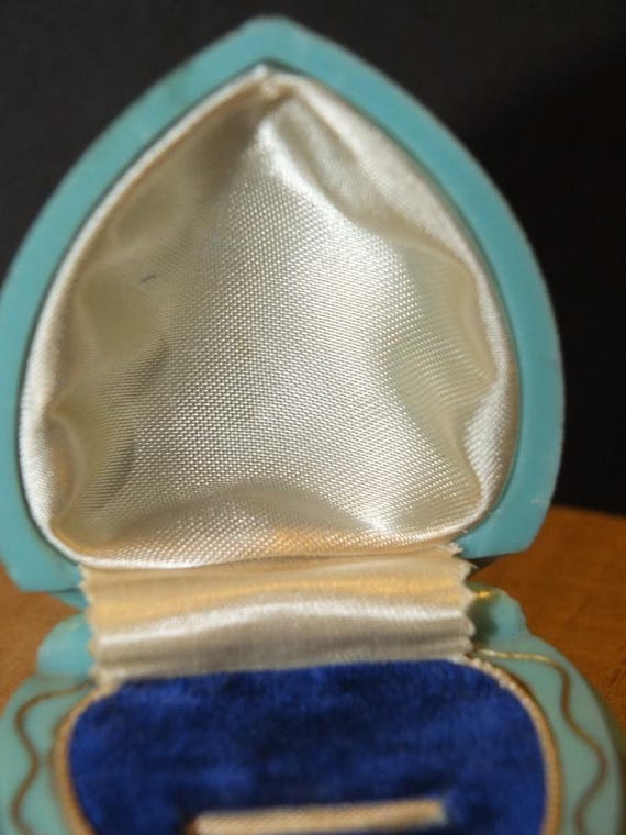 Art Deco Celluloid Ring Box - image 5