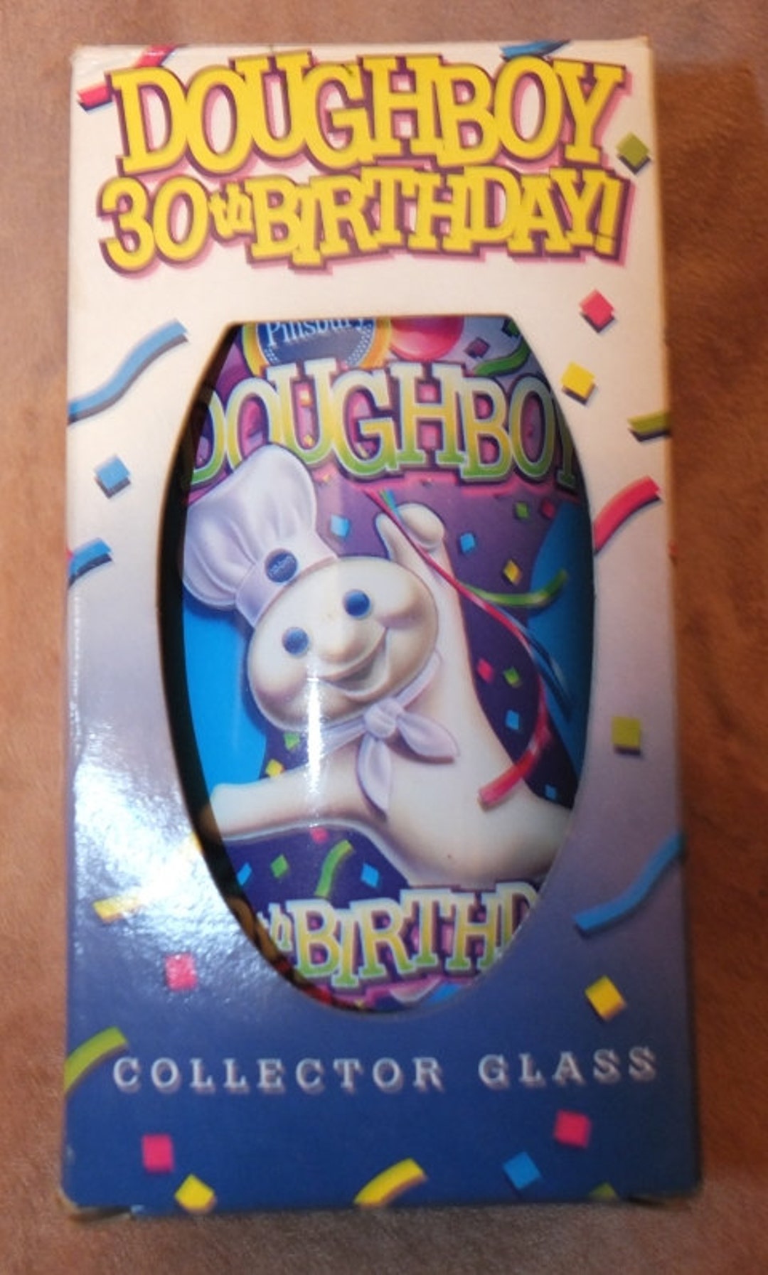 pillsbury-doughboy-30th-birthday-collector-glass-1995-etsy