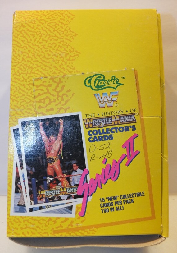 Collection 190 Cartes WWF/WWE Wrestling Vintage Années 90 Merlin + Poster Livret - Occasion