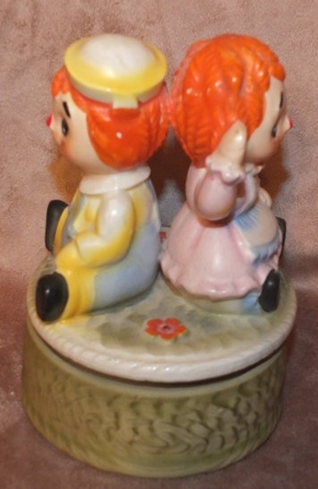 Raggedy Ann & Andy Revolving Music Box Etsy