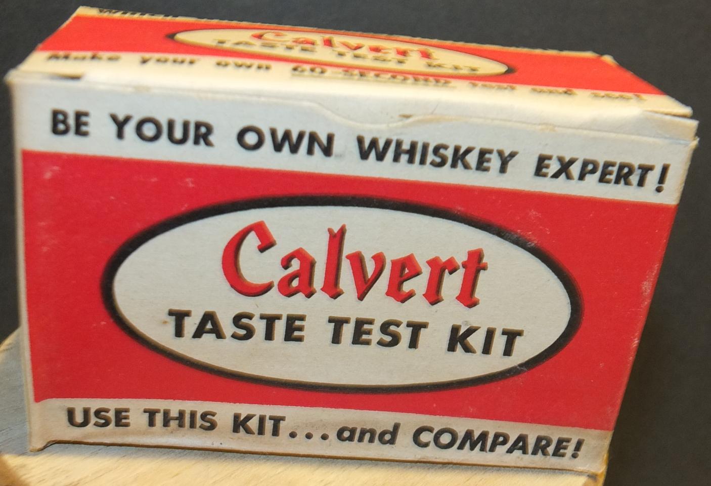 4 Calvert Whiskey Taste Test Kits - Etsy