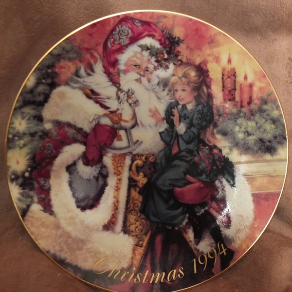 Avon 1994 The Wonder Of Christmas Christmas Plate