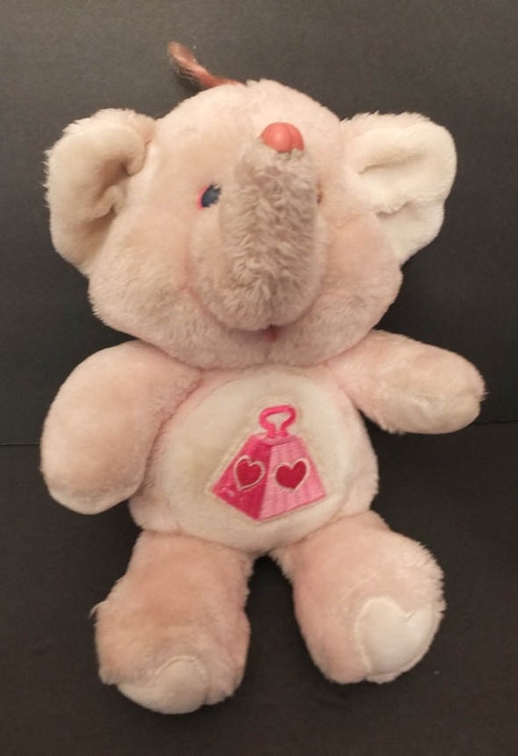 Care Bears Cousins Plush Lotsa Heart Elephant Stuffed Animal Pink Large 21/" Doll