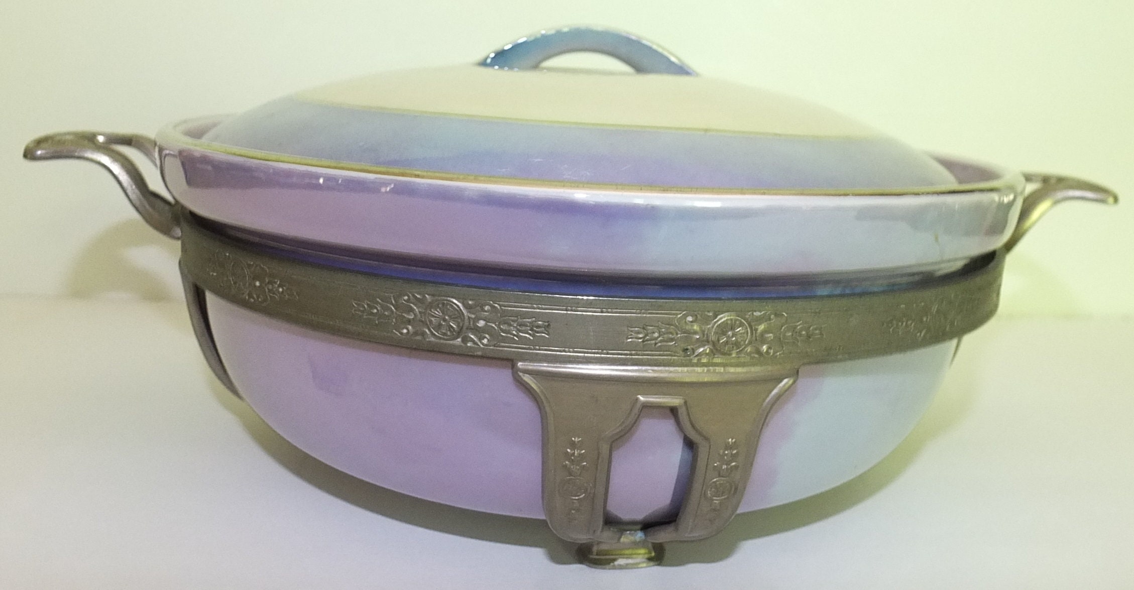 Vintage Royal Rochester Royalite Casserole Dish Electric Chinaware Fra -  antiques - by owner - collectibles sale 