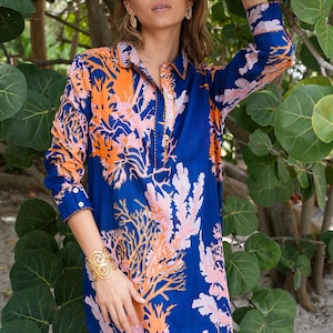 navy blue dress with coral accessories Shop Blue Homecoming Dresses In The USA | Hello Molly