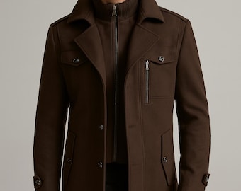 Waterproof Coat Trench Original Italian Army With Liner NEW - Foto 11