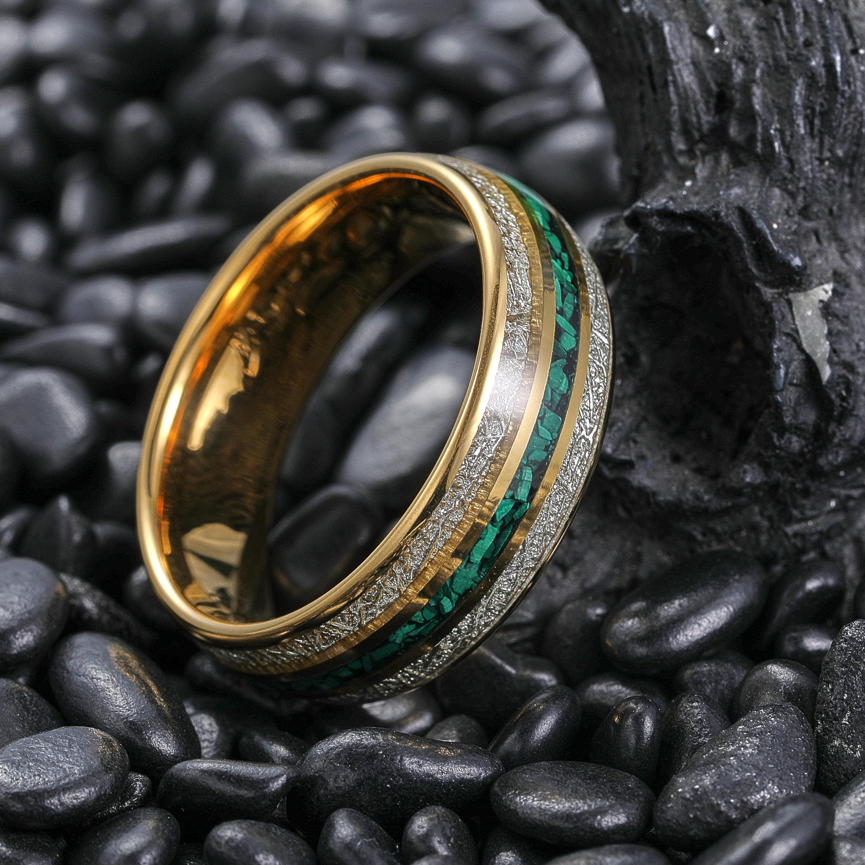 金隕石リング - Etsy 日本