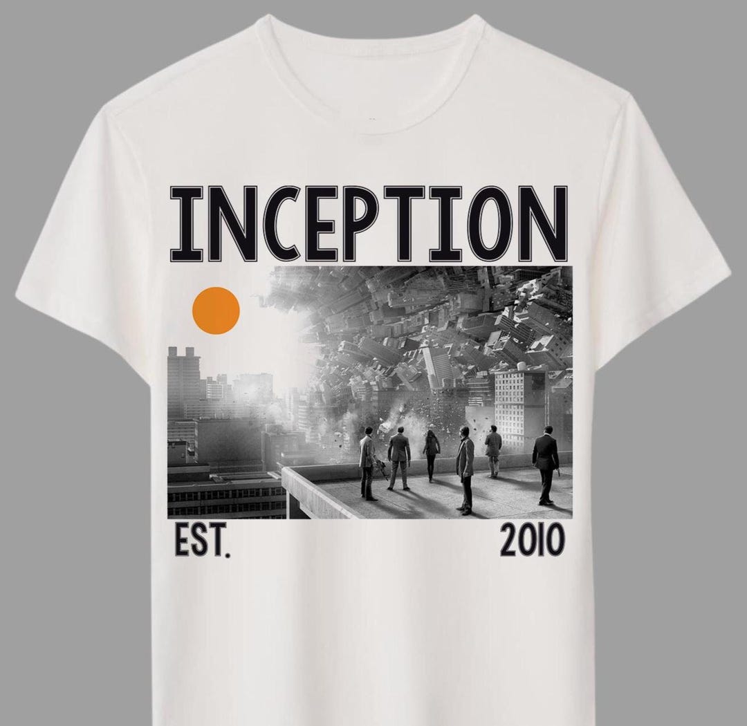インセプション映画シャツ、レトロ映画Tシャツ - Etsy 日本