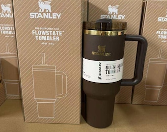 Stanley Chocolate Gold Quencher 40oz Tumbler Flowstate H2.0