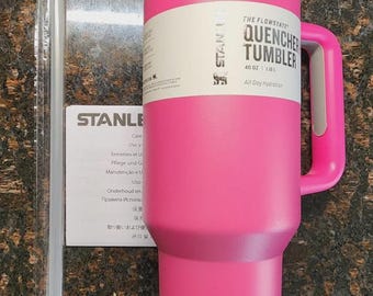 Stanley Quencher H2.0 FlowState Tumbler 40oz - Rose Red