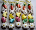 Mini Easter Sugar Cookie Gift  (1) / Easter  / Easter Party Favors / Easter / mini cookies / Easter gift / Easter cookie/ Easter basket gift