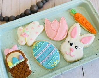 12 Assorted Easter Cookies