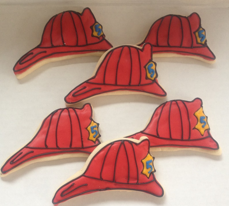 Fire Truck sugar cookies immagine 3