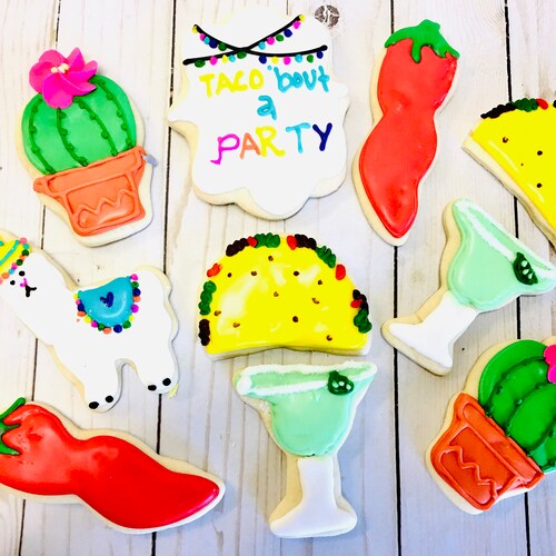 Fiesta Sugar Cookies Etsy