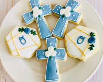 Baptism, Christening, First Communion Cookies