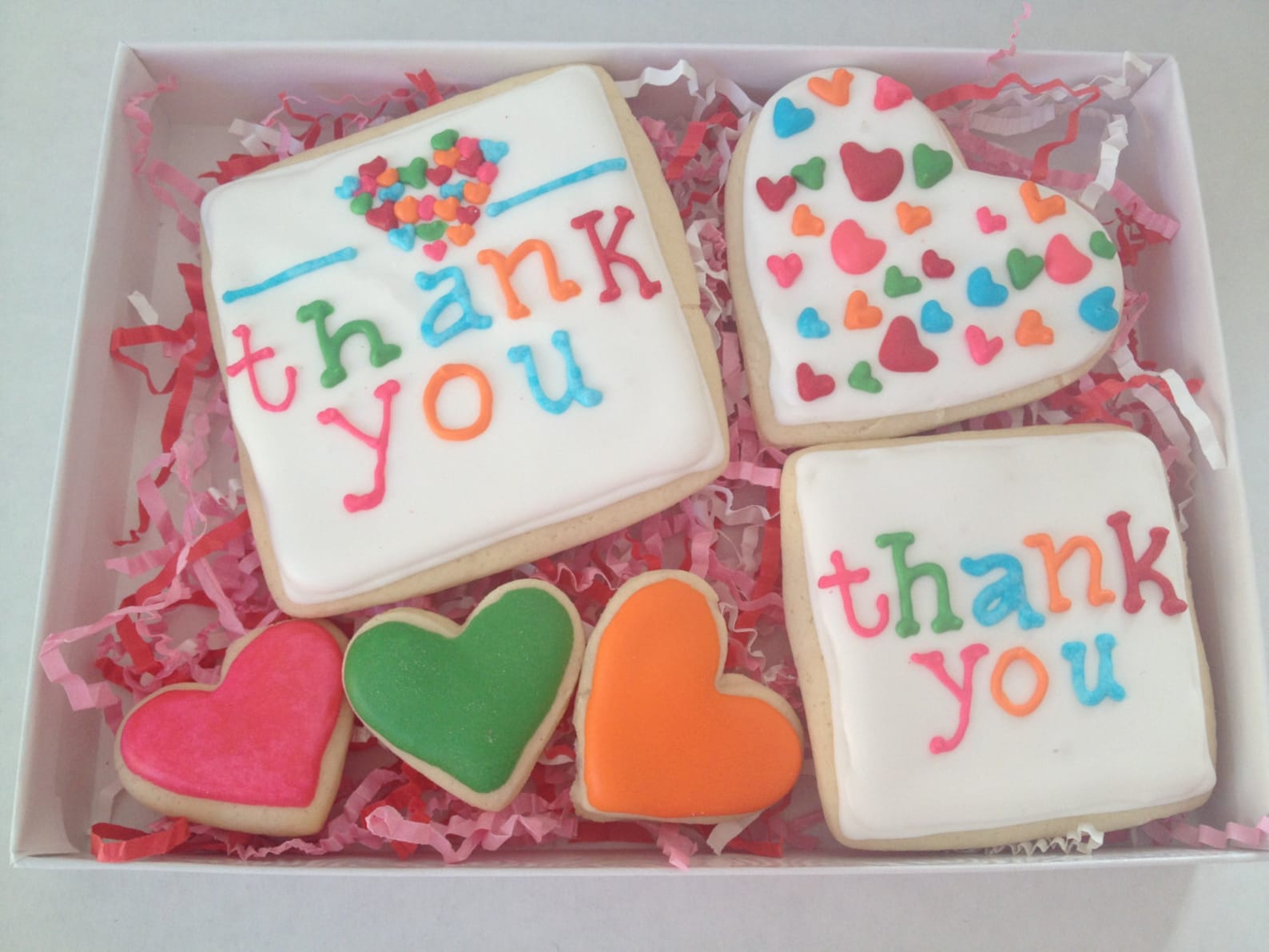 Thank You Cookie Gift Set sugar cookies cookies thank you Etsy