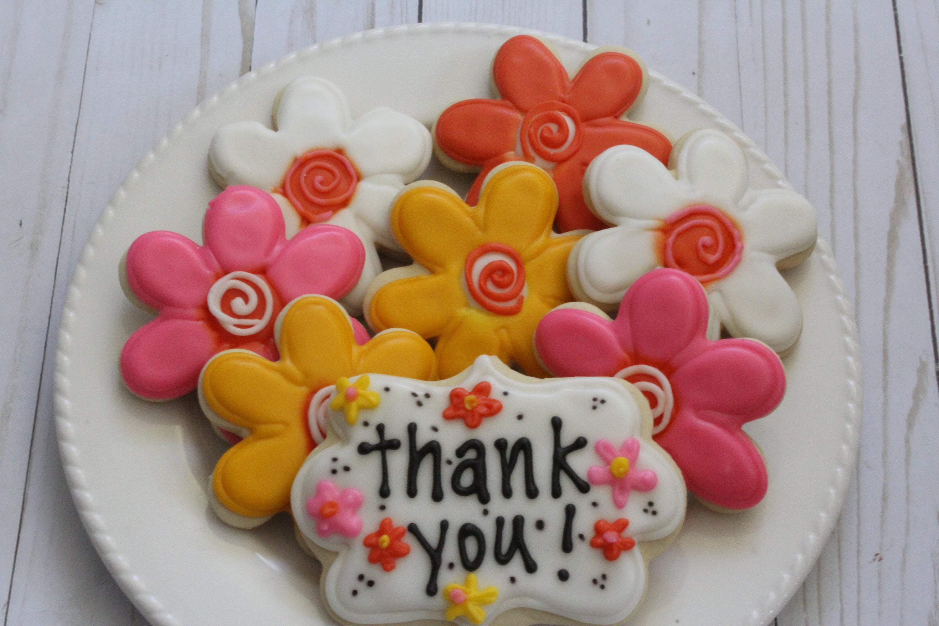Thank You Cookie Gift Set Thank You Cookies Cookies Thank - Etsy Norway