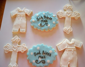 Baptism, Christening, First Communion Cookies