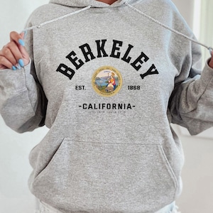 Sweat à capuche Berkeley California, sweat Berkeley, sweat à capuche Berkeley, cadeau Berkeley California, voyage dans sa ville natale