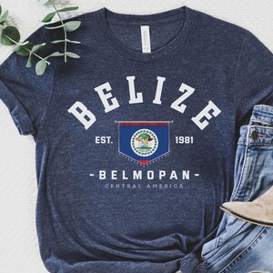 Belize Tee, Belize Shirt, Belize Caribbean Style , Belize Gift, Belize tshirt, Belize home, Belize friend gift