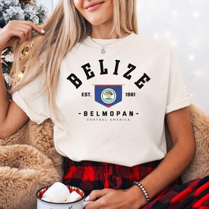 Belize comfort colors tee, Belize Shirt, Belize Caribbean Style , Belize Gift, Belize tshirt, Belize home, Belize friend gift