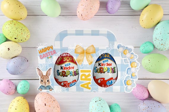 Kinder Egg Holder Template, Double & Single SVG DXF Cricut silhouette