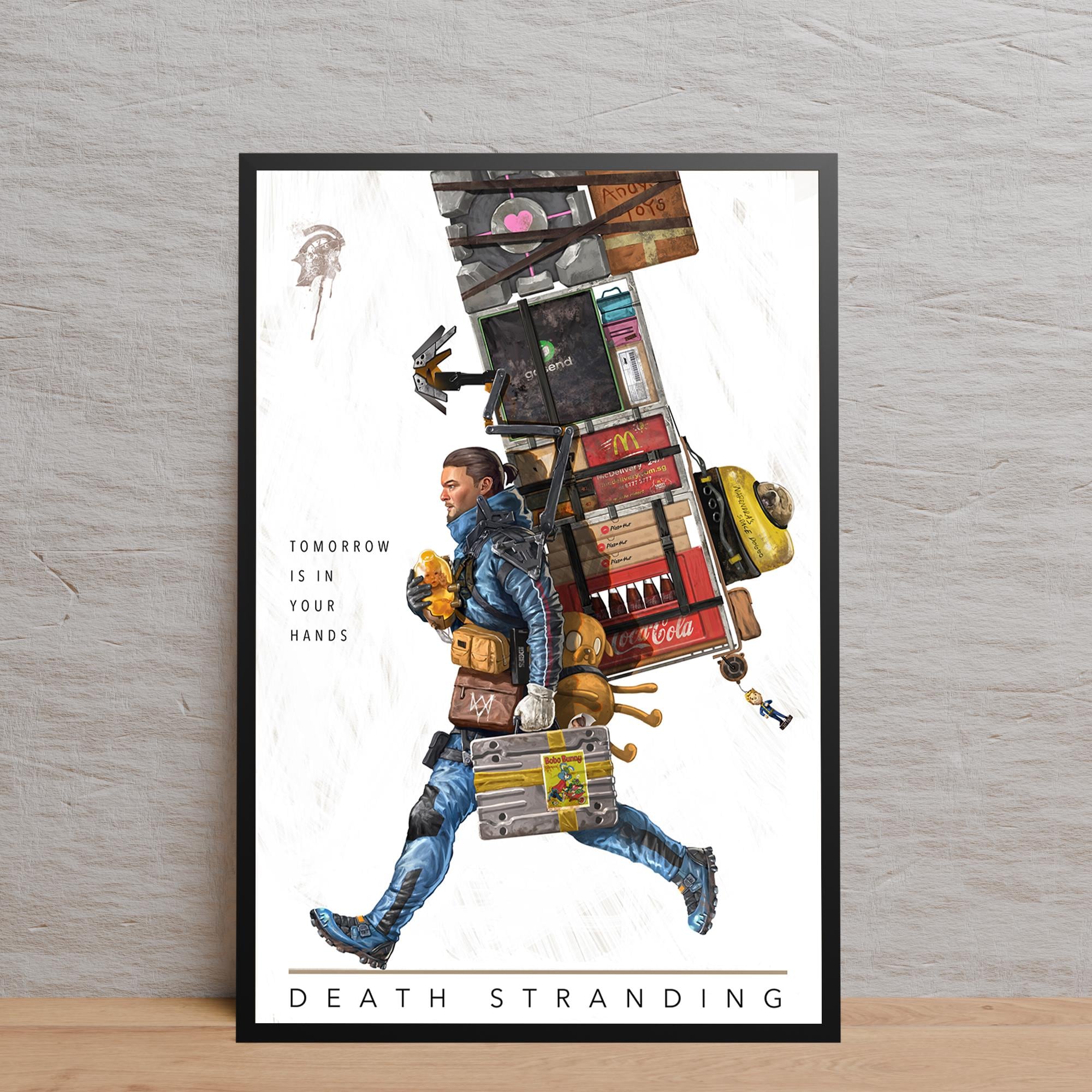 DEATH STRANDING 非売品　販促用ポスター Death Stranding Poster, High Quality Print, Video Game Wall Art
