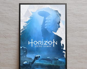 HORIZON Zero Dawnのアート。2017年。初版 - Etsy 日本