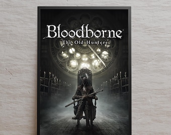 Bloodborne Poster, High Quality Print, Video Game Wall Art, Gift for Gamers