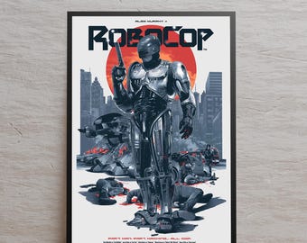 ロボコップ - 6000 SUX オリジナルアートプリント - 映画ポスター