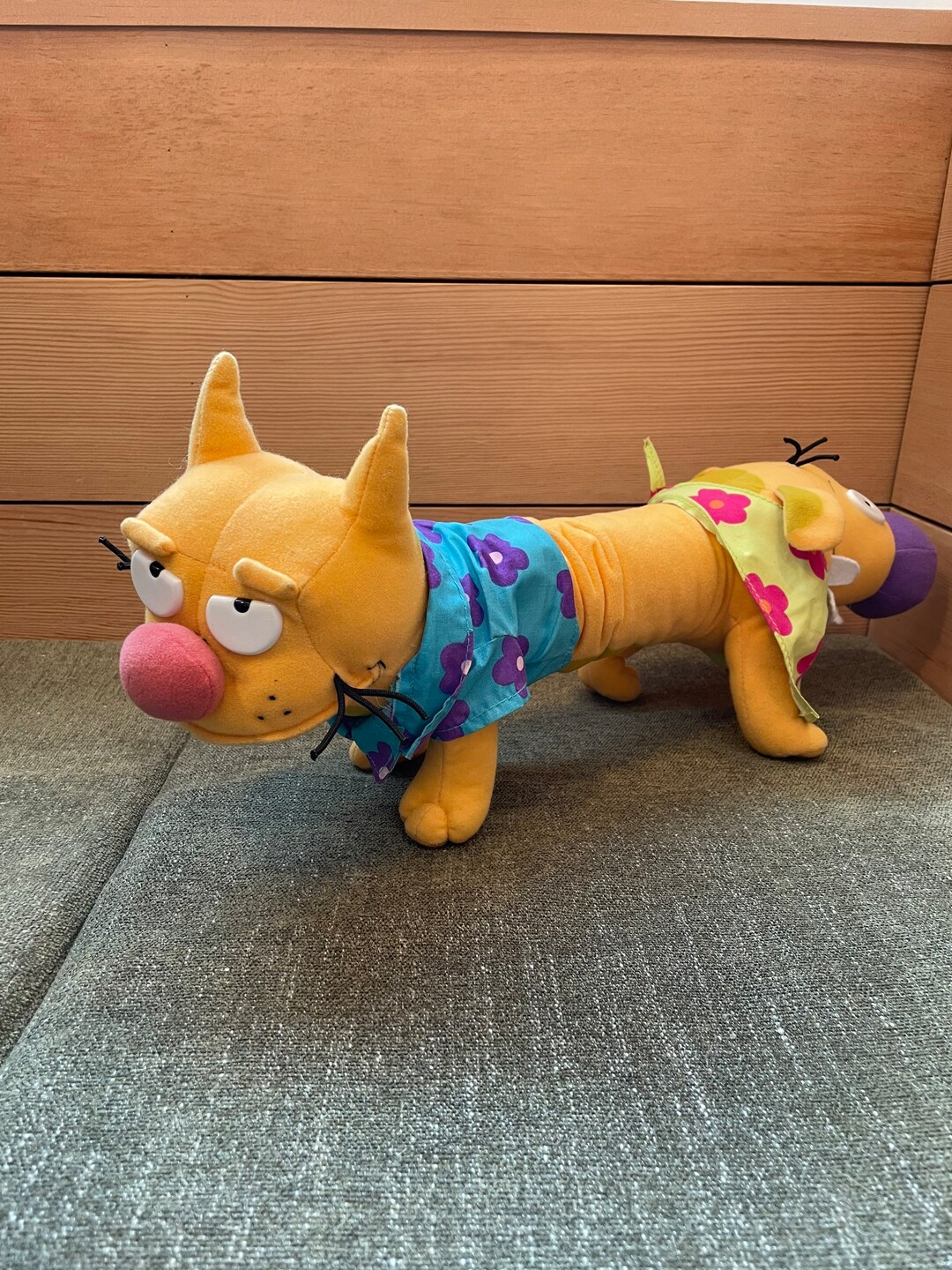 1999 Yappity Yap Talking Nickelodeon Catdog Toy Mattel Good Etsy
